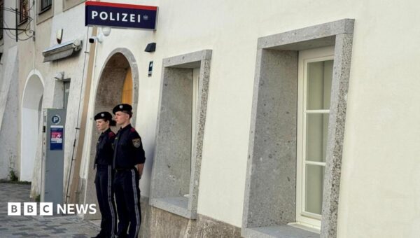 Police station opens at Hitler’s birthplace in bid to rid site of Nazi link