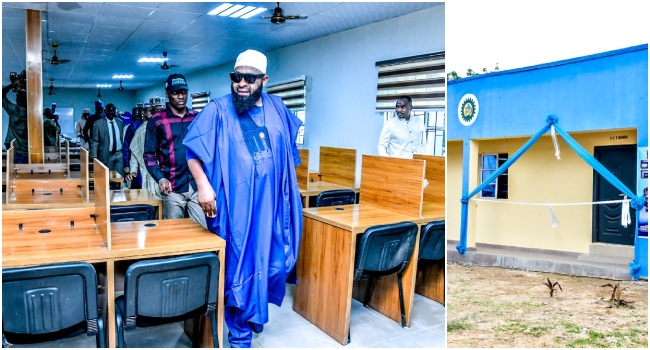 Niger Gov Inaugurates ICT Centre In Paiko Girls’ College