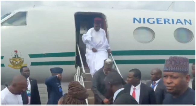 Shettima Arrives In Sierra Leone To Represent Tinubu At 69th ECOWAS Summit