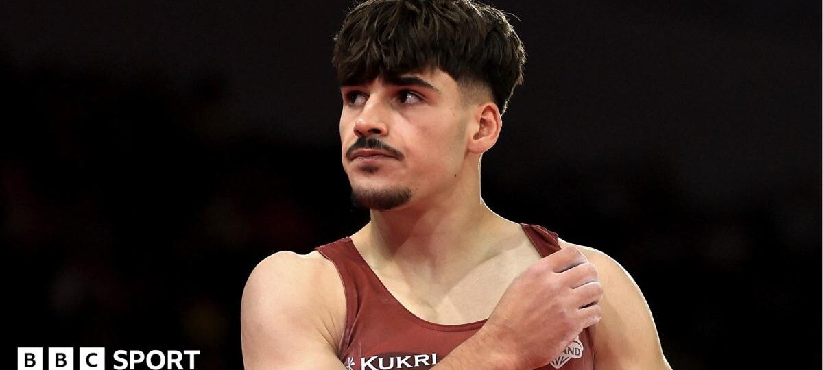 Gymnast Langton cleared of serious injury after shocking fall