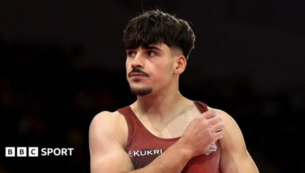 Gymnast Langton cleared of serious injury after shocking fall