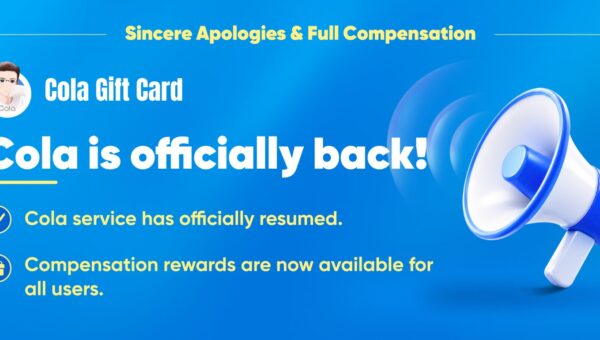 COLA platform apology and service restoration announcement