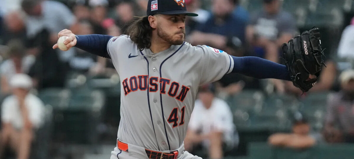 Astros' Spencer Arrighetti leaves start against White Sox in second inning