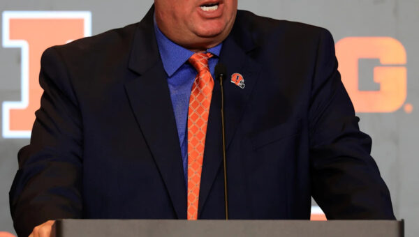 Bielema highlights NIL’s impact on revamped Illinois offense