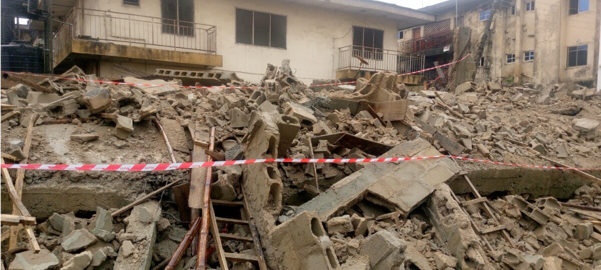 Site workers, residents escape death as three buildings collapse in Abia
