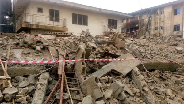 Site workers, residents escape death as three buildings collapse in Abia