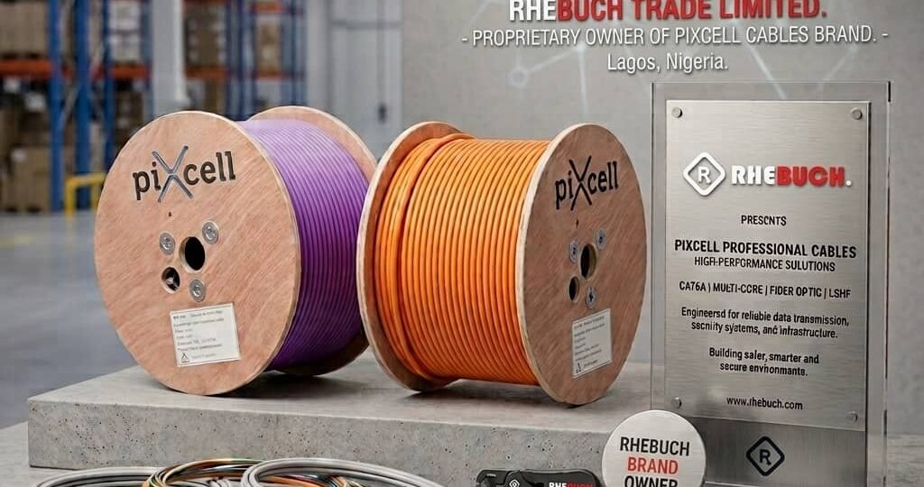 Rhebuch Trade Limited unveils premium pixcell cables for security, smart automation, telecoms infrastructure