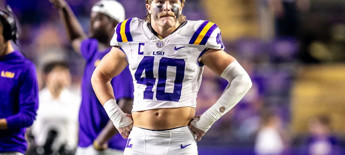 LSU football LB Whit Weeks talks playing alongside TJ Dottery