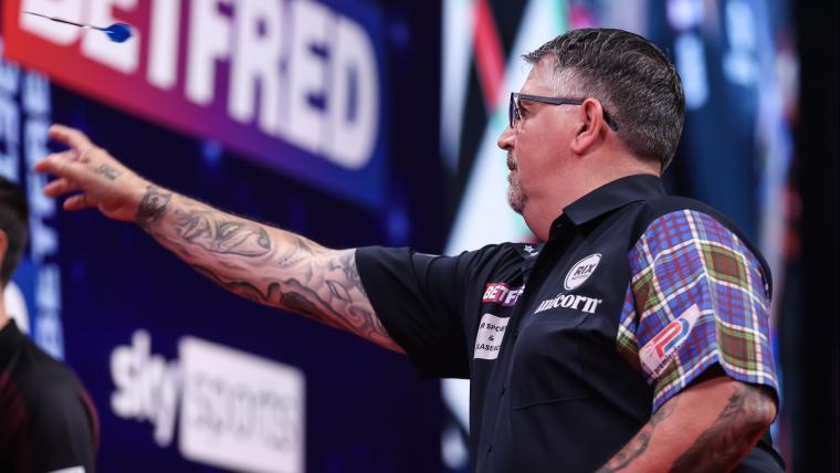2026 World Matchplay of Darts Day 2 first round live results, scores, schedule & bracket: Anderson produces 110 average in dominant win