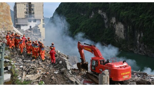 China Landslide Leaves Eight Dead, 34 Missing