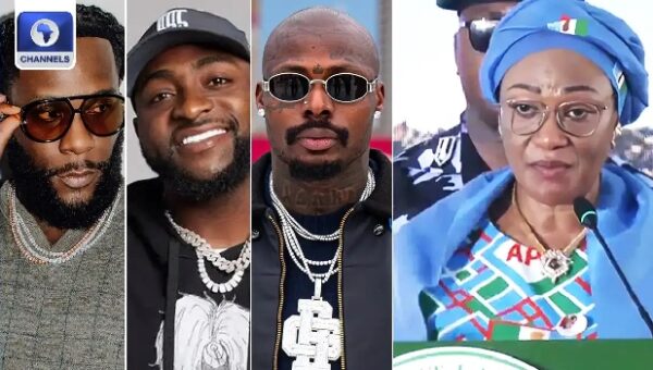 Oluremi Tinubu Urges Burna Boy, Davido Others To Help Poor Nigerians