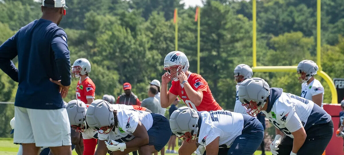 Jared Wilson focused on building connection with Drake Maye at center