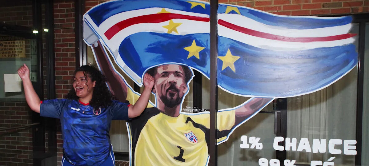 Luanda Restaurant goes viral with mural of Cabo Verde star goalkeeper