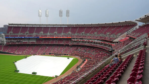 Guardians-Reds game in Cincinnati postponed due to rain; day-night doubleheader set for Tuesday