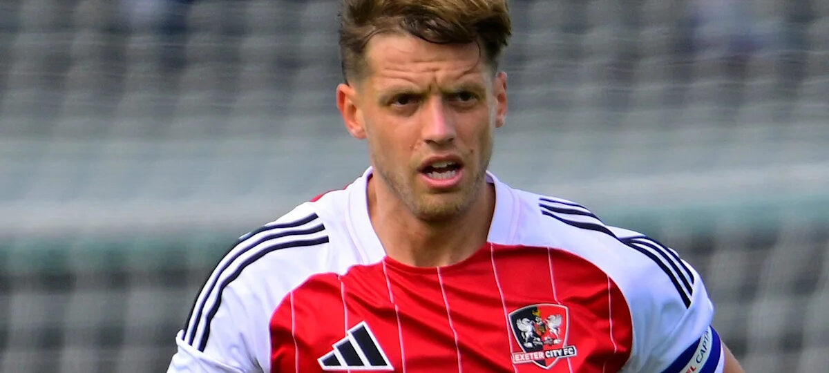 Fitzwater's pride at becoming Exeter City captain