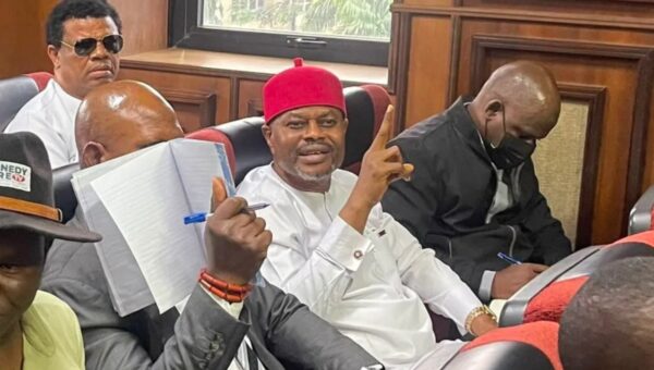 Ex minister, Uche Nnaji arrives court as ICPC begins certificate forgery trial
