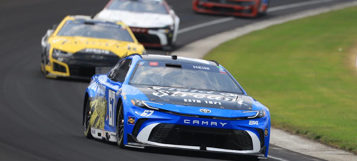 Corey Heim executes daring pass on final restart and holds on for historic Brickyard 400 victory