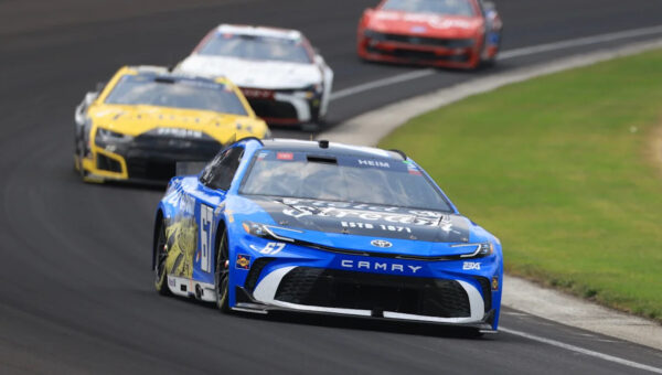 Corey Heim executes daring pass on final restart and holds on for historic Brickyard 400 victory