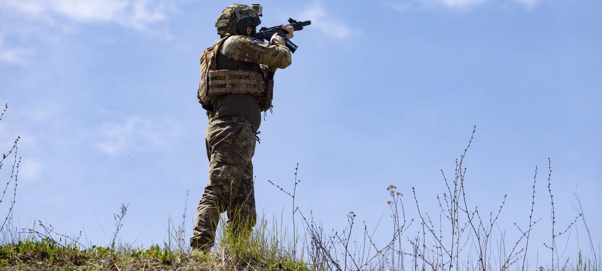 Ukrainian special operators are changing how they assault enemy trenches. Someone always has to 'watch the sky.'