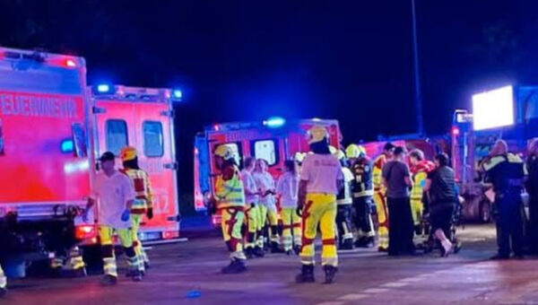 Many injured as vehicle ploughs into crowd at Berlin LGBT event