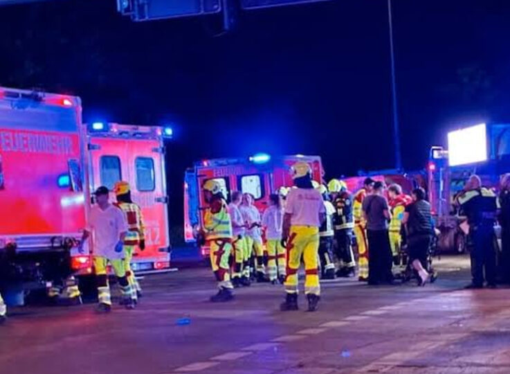 Many injured as vehicle ploughs into crowd at Berlin LGBT event