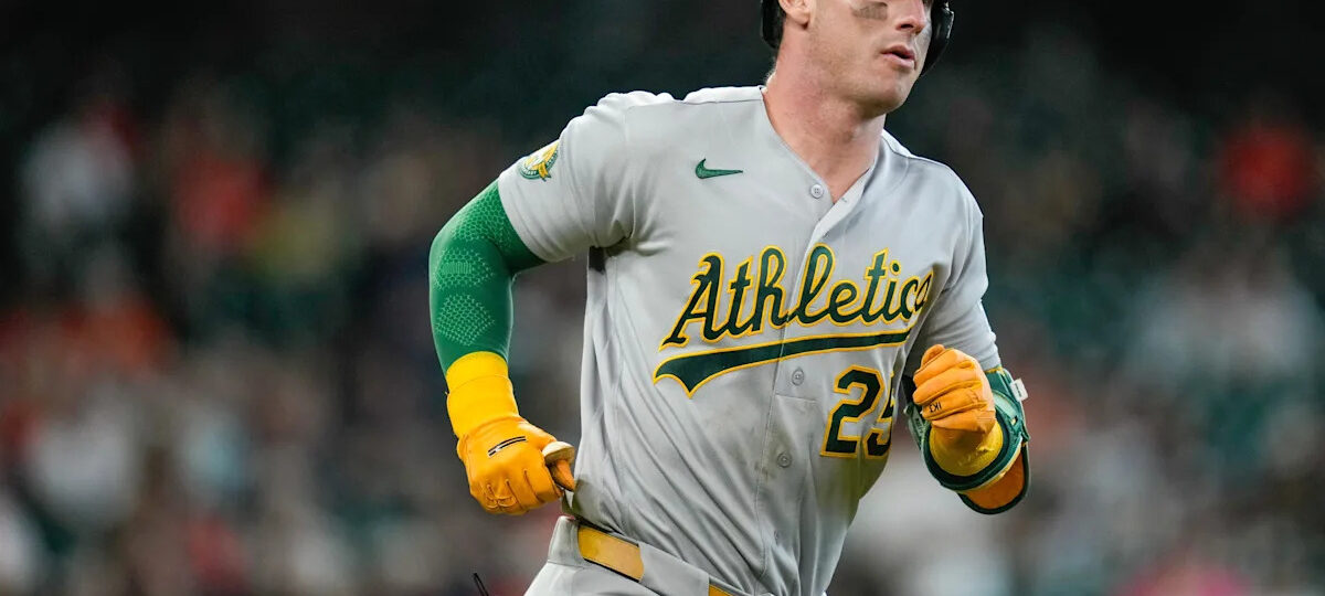 Athletics slugger Brent Rooker to have season-ending knee surgery