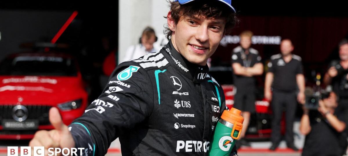 Antonelli takes Belgium pole from Verstappen
