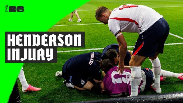 Watch: England’s Henderson injures wrist tripping over during match celebration