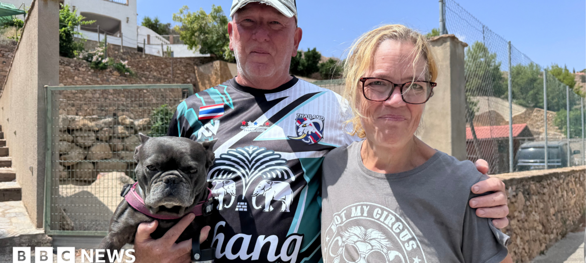 British couple return to village at heart of deadly Spanish wildfire