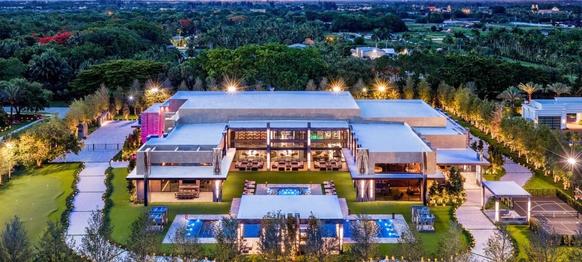 Inside the $85 million James Bond-inspired Florida mansion with hidden rooms and an Aston Martin gallery