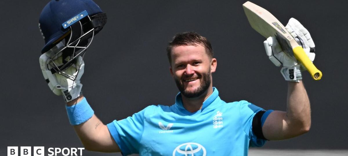 England seal series with record Lord's ODI total