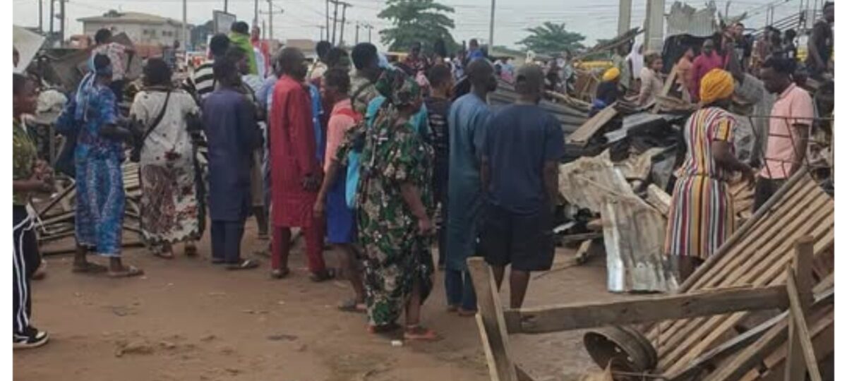 Ogun traders protest midnight demolition of Mowe-Ofada Market