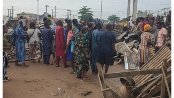 Ogun traders protest midnight demolition of Mowe-Ofada Market