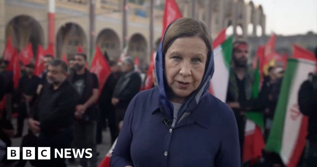 Emotion and politics merge in Tehran at funeral of former supreme leader
