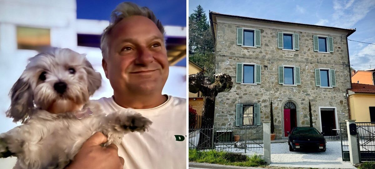 I bought a 6-bedroom villa in the Italian countryside for $50,000. Within a year, I’d left the US and fully moved in.