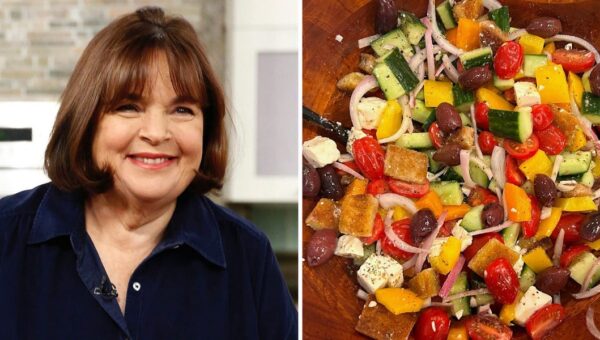 Ina Garten's Greek panzanella salad will transport you to Greece, no passport required