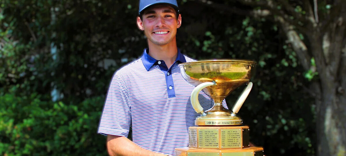 MSU’s McCoy Biagioli makes history with second Michigan Amateur title