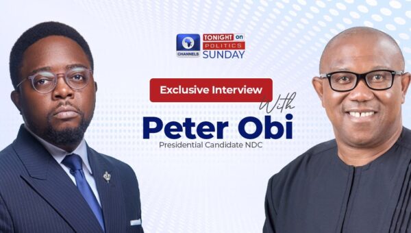 Exclusive Interview With Peter Obi On Sunday Politics (8:00pm)