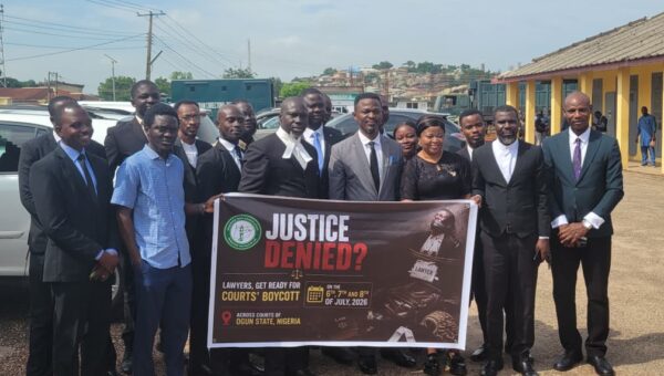 Lawyers boycott Ogun courts over ₦100,000 virtual hearing fee, other policies
