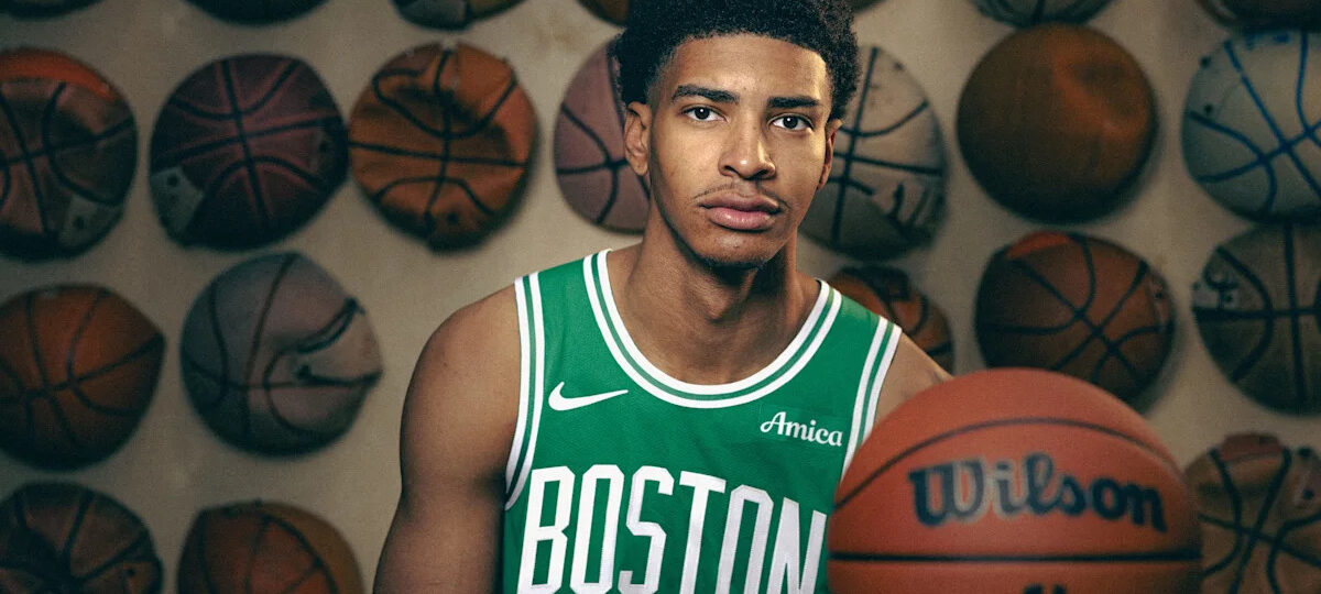 Boston Celtics rookie Chris Cenac Jr. is VERY confident (except vs. Mazzulla in the ring)