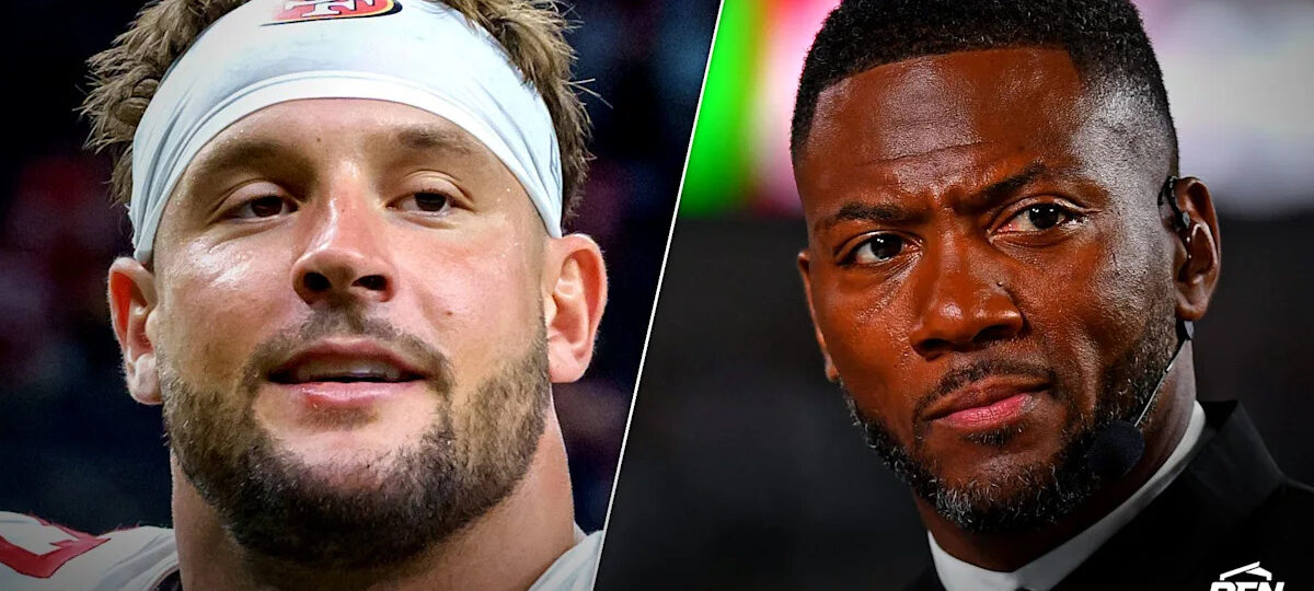49ers Star Nick Bosa Celebrates Ryan Clark’s Surprise Firing From ESPN