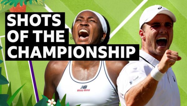 ‘Out of this world!’ – Best shots of Wimbledon 2026