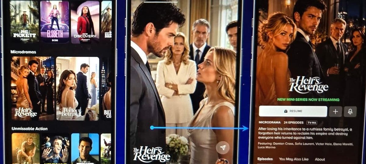 Paramount+ is moving into micro dramas as Hollywood falls in love with short video