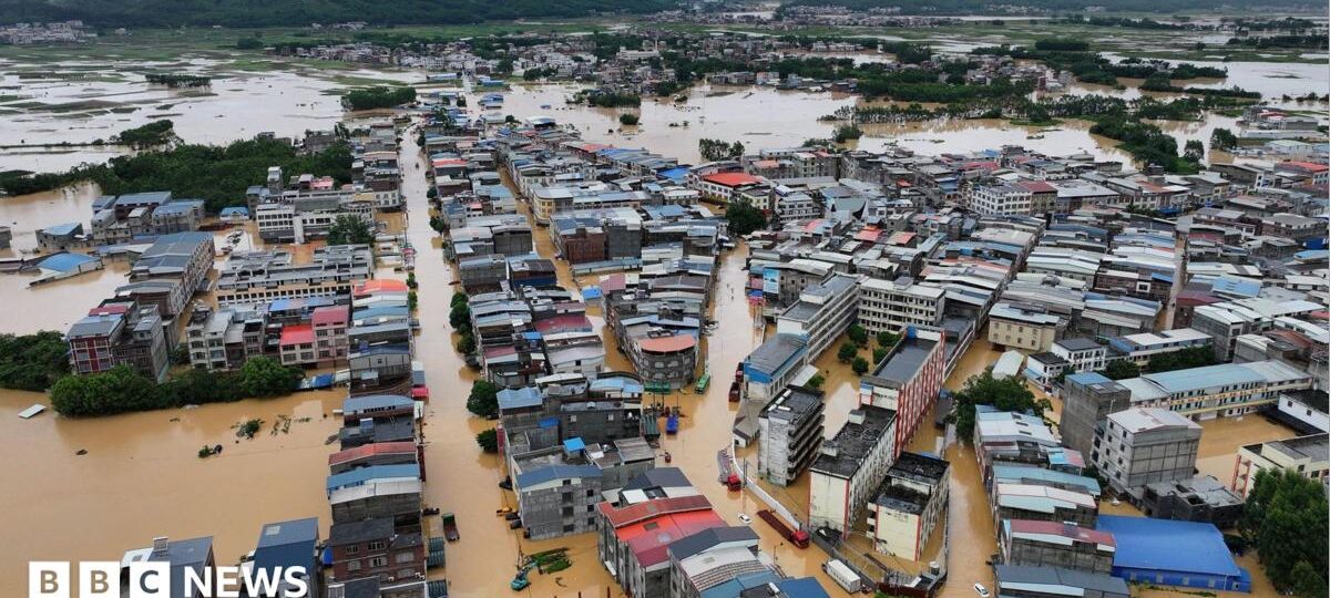 'The water just came so fast': Typhoon triggers floods and rare tornadoes in China