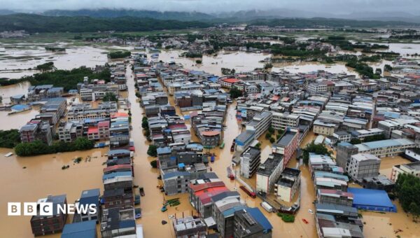 ‘The water just came so fast’: Typhoon triggers floods and rare tornadoes in China
