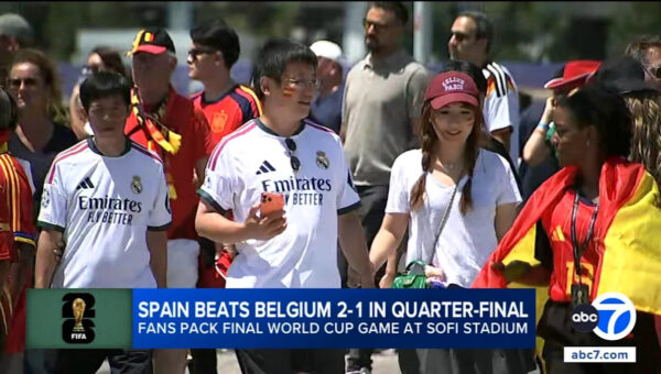 Quarterfinal match at SoFi Stadium brings economic boost to LA County