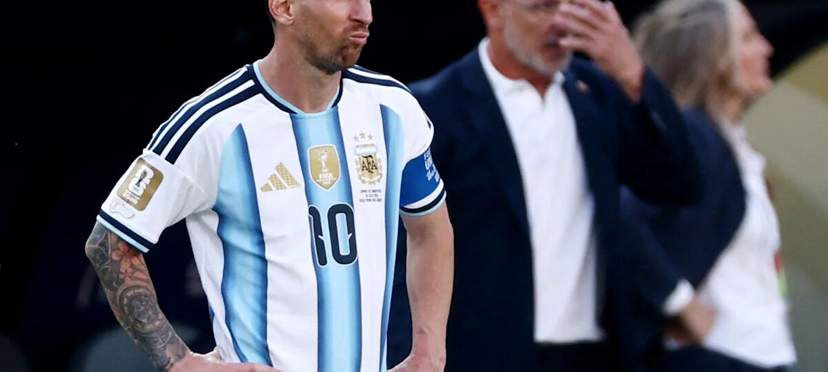Argentina didn’t get a shot on goal against Spain in World Cup final