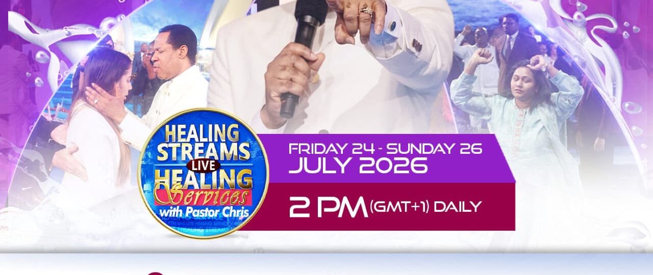 Healing Streams Live Healing Services with Pastor Chris begin today