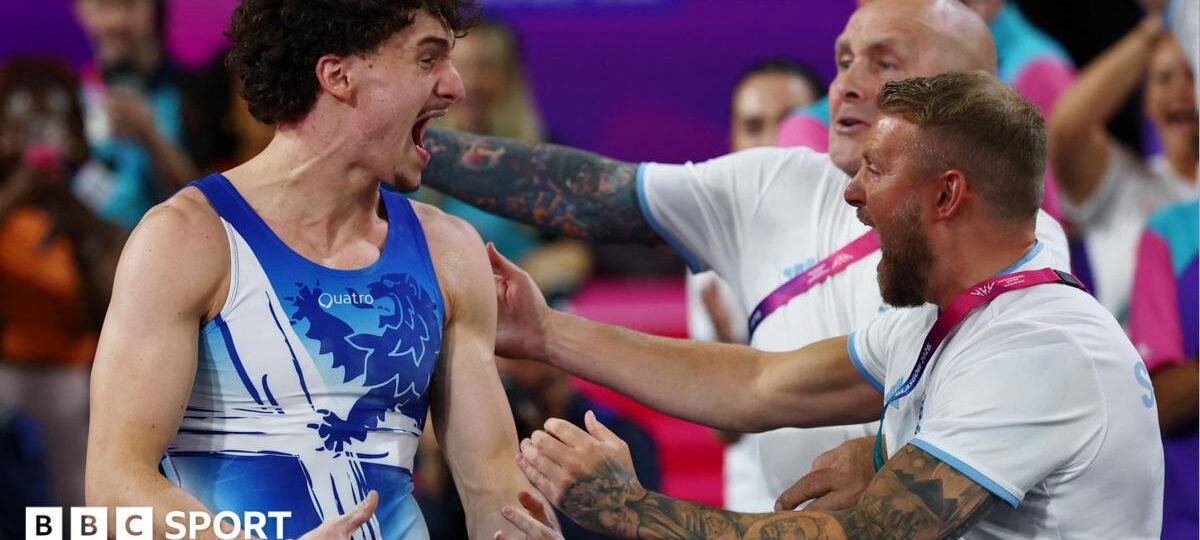 Gymnast Reuben Ward goes from Glasgow dreamer to gold medallist