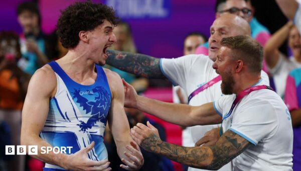 Gymnast Reuben Ward goes from Glasgow dreamer to gold medallist